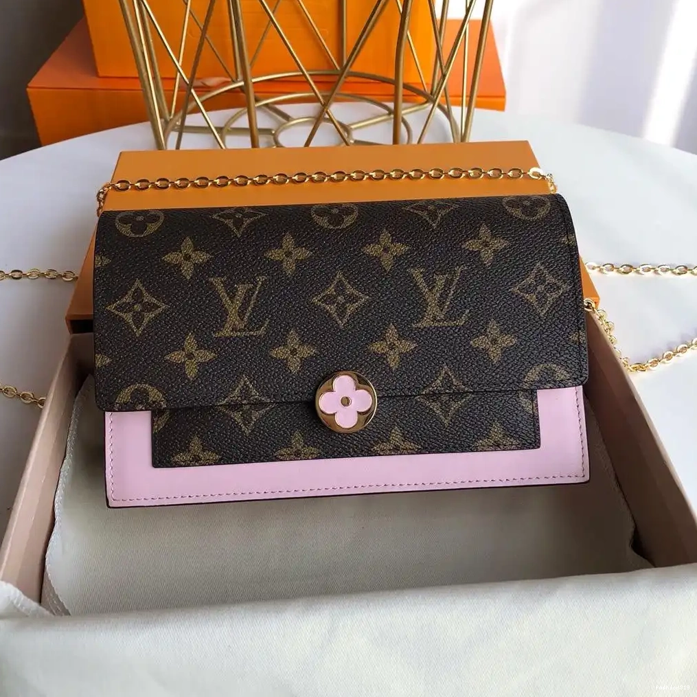 WALLET LOUIS FLORE VUITTON CHAIN 0503